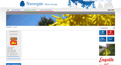 Desktop Screenshot of nassogne.be